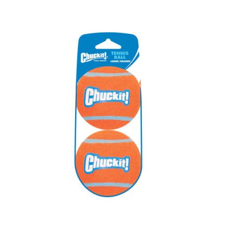 Petmate Chuckit! Tennis Ball 2-pk Shrink Large