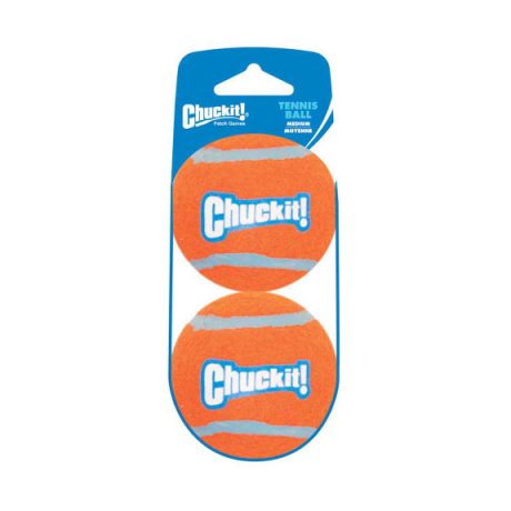 Petmate Chuckit! Tennis Ball 2-pk Shrink Medium