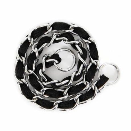 Petmate Comfort Chain Dog Collar 2mm X 14" Black
