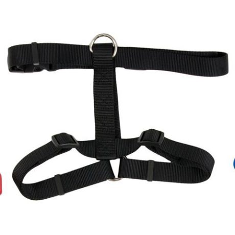 Petmate Nylon Dog Harness 1"X28-36" Black