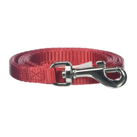 Petmate Nylon Dog Leash 5/8"X4' Red