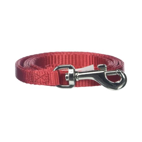 Petmate Nylon Dog Leash 5/8"X6' Red