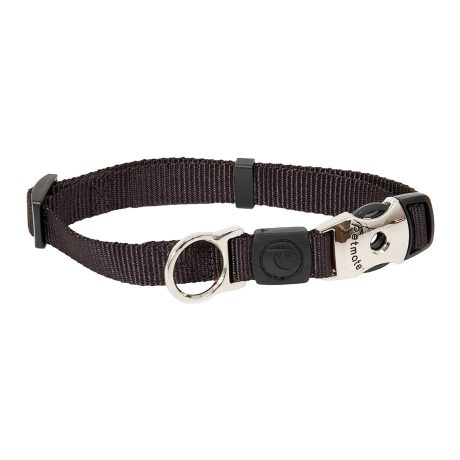 Petmate Signature Deluxe Collar 5/8"X10-16" Coal
