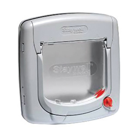PetSafe 4 Way Locking Deluxe Cat Flap - Grey