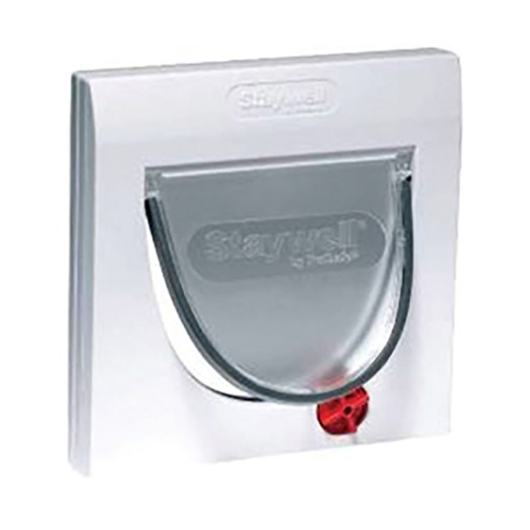 petsafe-manual-4-way-locking-classic-cat-flap-white-with-tunnel
