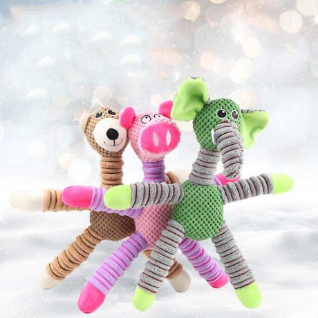 Plush Pet Squeakz Tigger/ely/giraffe Dog Toy - 40 X 32.5cm(1pc)