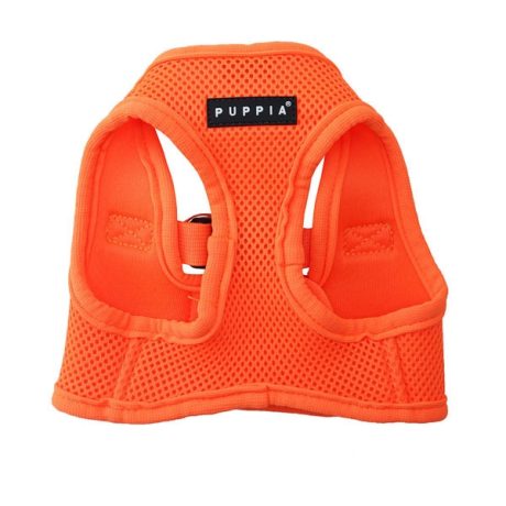 Puppia Neon Soft Vest Harness B Orange L Neck 11.41" Chest 16.92"