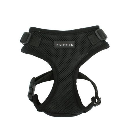 Puppia Ritefit Harness Black L Neck 12.6-14.65" Chest 19.29-25.98"