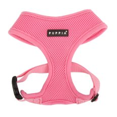 Puppia Soft Harness Pink Extra Large Neck 16.5" Chest 22.0" - 32.0"