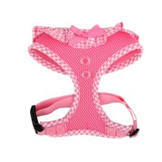 Puppia Vivien Harness a Pink M Neck 11.5" Chest 15-22""
