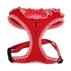 Puppia Vivien Harness a Red M Neck 11.5" Chest 15-22"