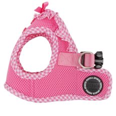 Puppia Vivien Harness B Pink M Neck 9.84" Chest 14.96"