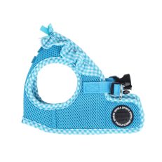 Puppia Vivien Harness B Sky Blue L Neck 11.41" Chest 16.92"