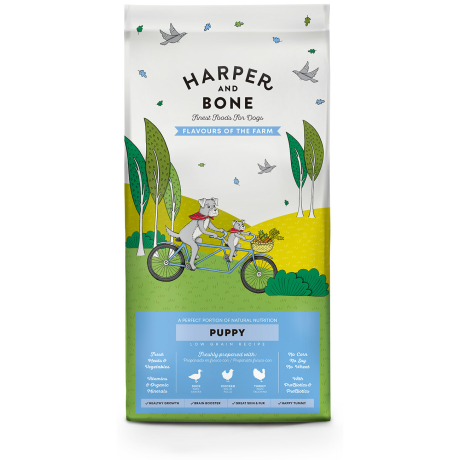 Harper and Bone Puppy Dog Flavours of the Farm 2kg