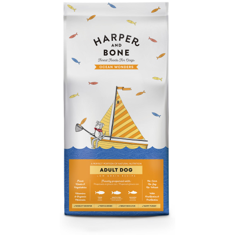 Harper and Bone Adult Dog Medium/large Ocean Wonders 12kg