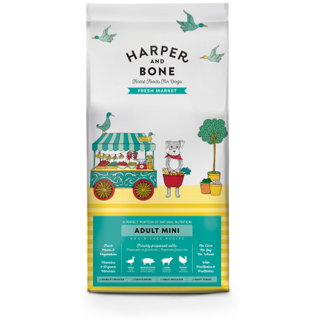 Harper and Bone Grain Free Adult Dog Mini Fresh Market 10kg
