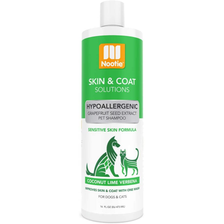 Nootie Hypo-Allergenic germ Fighting Shampoo- Coconut Lime Verbena 16 Oz