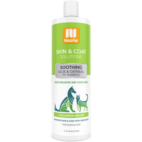 Nootie Soothing Aloe Oatmeal Shampoo Cucumber Melon 16 Oz