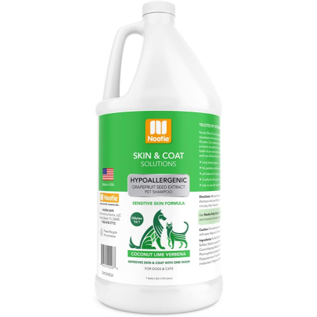 Nootie Shampoo Hypo-Allergenic germ Fighting Shampoo Coconut Lime Verbena gallon (3.78 Litres)