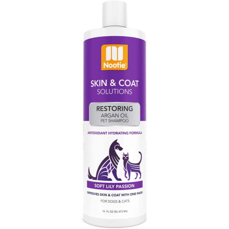 Nootie Restoring Argan Oil Shampoo Soft Lilly Passion 16 Oz