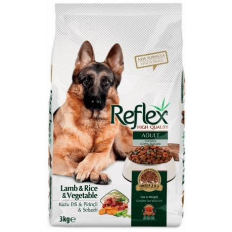 Reflex Adult Dog Food Lamb And Rice And Vegetable 3Kg