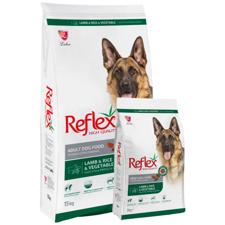 Reflex Adult Dog Food Lamb And Rice & Vegetable 15 Kg