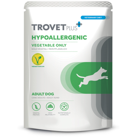 Trovet Plus Pouch Dog Hypoallergenic Vegetable Only Veterinary Diets Wet Food 300g