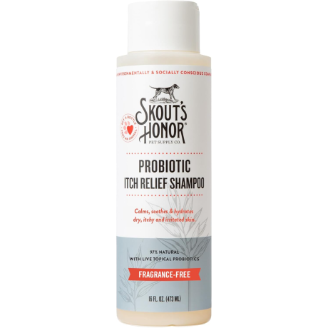 Skouts Honor Probiotic Itch Relief Shampoo 475ML/16Oz Pet Essentials & Wellness