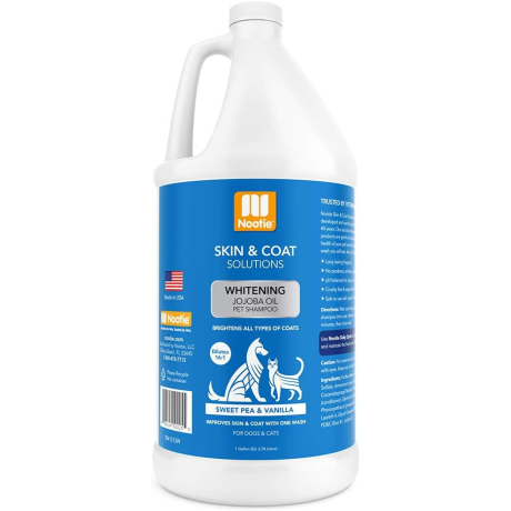 Nootie Whitening Shampoo - Sweet Pea Vanilla Gallon (3.78 Litres)