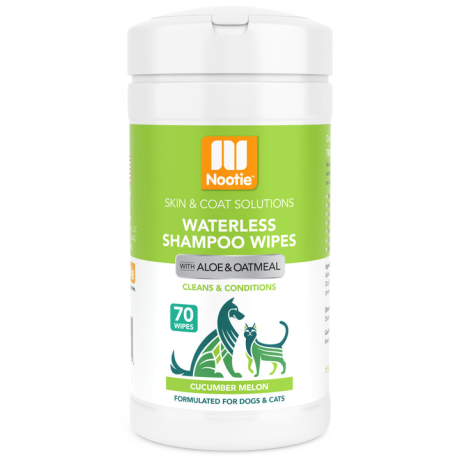 Nootie Waterless Shampoo Wipes – Cucumber Melon 70 count