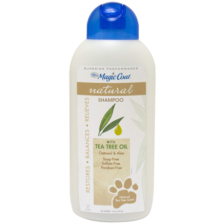 Four Paws Magic Coat Natural Tea Tree Oil Shampoo 16 Oz