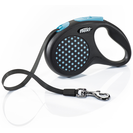 Flexi Design M Tape 5 m, Black/ Blue
