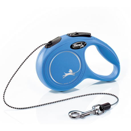Flexi New Classic Cat XS Cord 3 m Blue