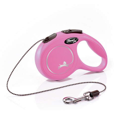 Flexi New Classic Cat XS Cord 3 m Pink