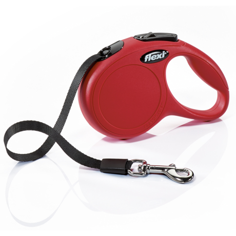 Flexi New Classic XS Tape 3 m, Red