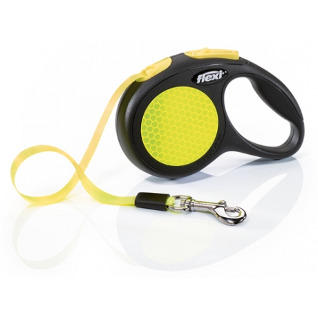 Flexi New Neon M Tape 5 m , Black/ Neon