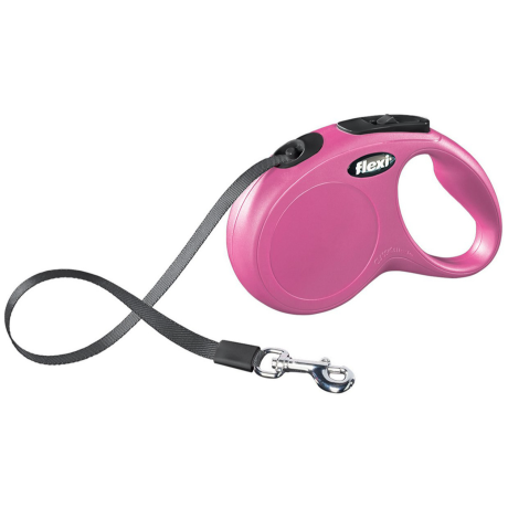 Flexi New Classic S Tape 5 m, Pink