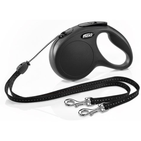 Flexi DUO M Cord 5m Black