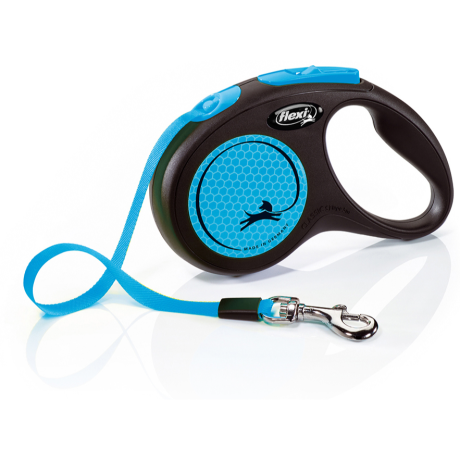 Flexi New Neon S Tape 5 m Blue