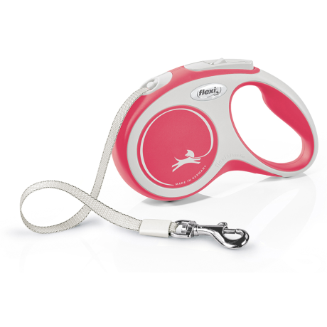 Flexi New Comfort S Tape 5 m Red