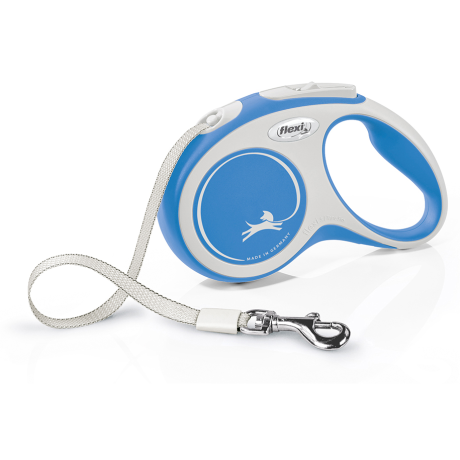 Flexi New Comfort S Tape 5 m Light Blue
