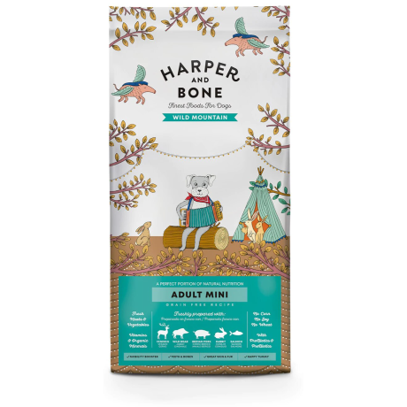 Harper & Bone Adult Dog Mini Wild Mountain - 1.5kg