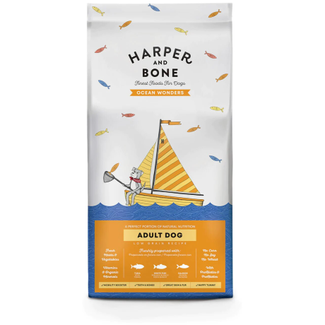 Harper & Bone Adult Dog Medium/large Ocean Wonders - 3kg