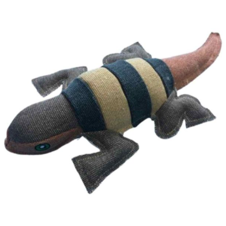 Nutrapet LIZARD Dog Toy