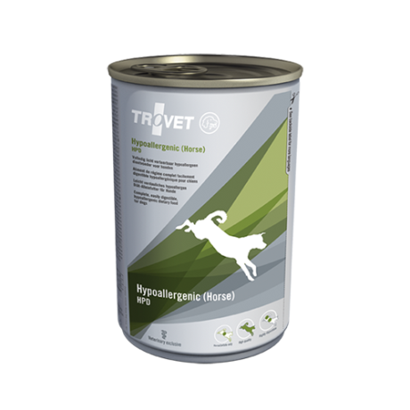 Trovet Hypoallergenic Horse Dog Wet Can 400g