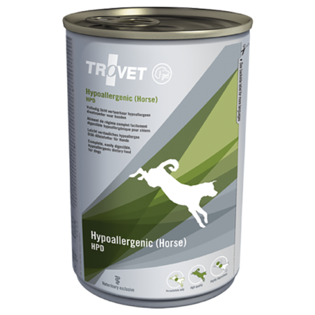 Trovet Hypoallergenic Horse Dog Wet Can 400g