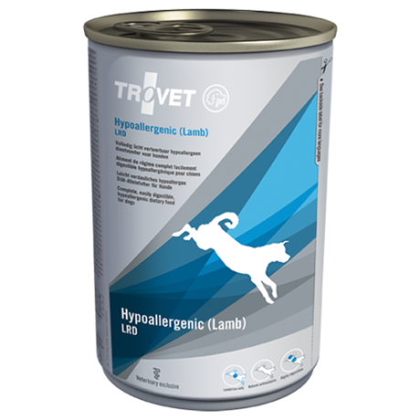 Trovet Hypoallergenic Lamb Dog Wet Can 400gms