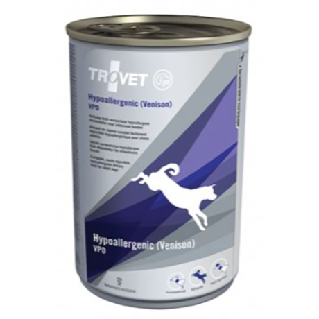 Trovet Hypoallergenic Venison Dog Wet Can 400gms