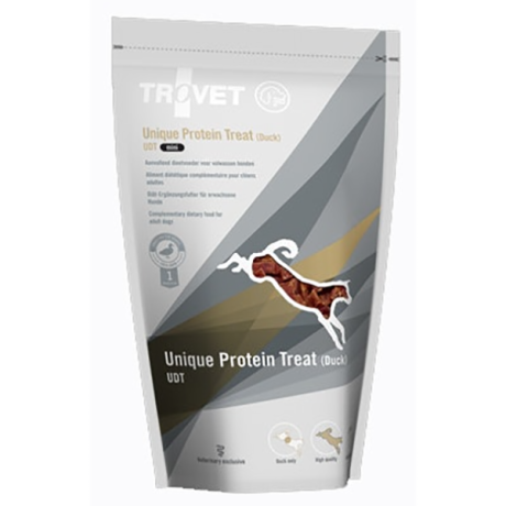Trovet Unique Protein Dog Treat Duck 125g / Udt