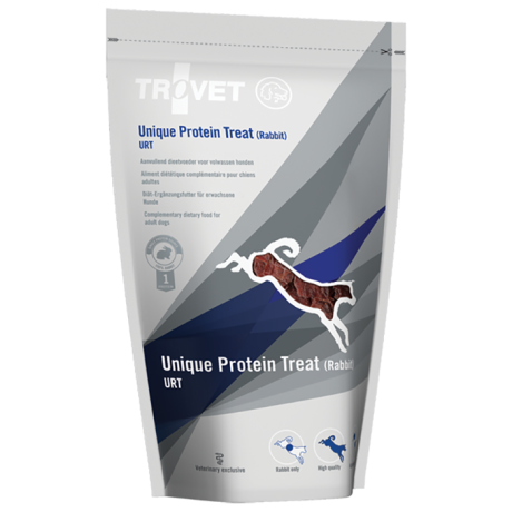 Trovet Unique Protein Dog Treat Rabbit 125g